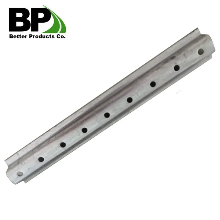 Perforated U Channel Steel Sign Posts and Anchors