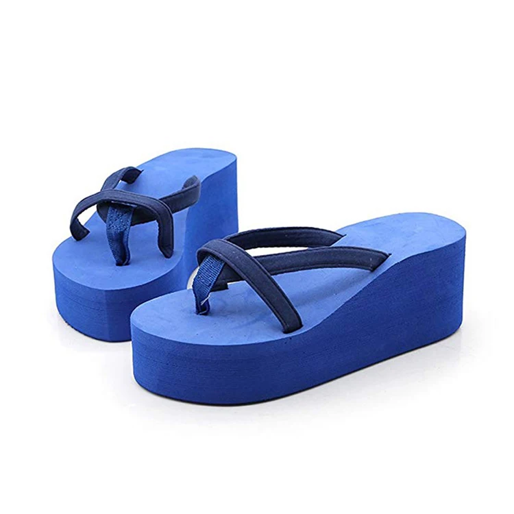 wedges heels slippers lady outdoor