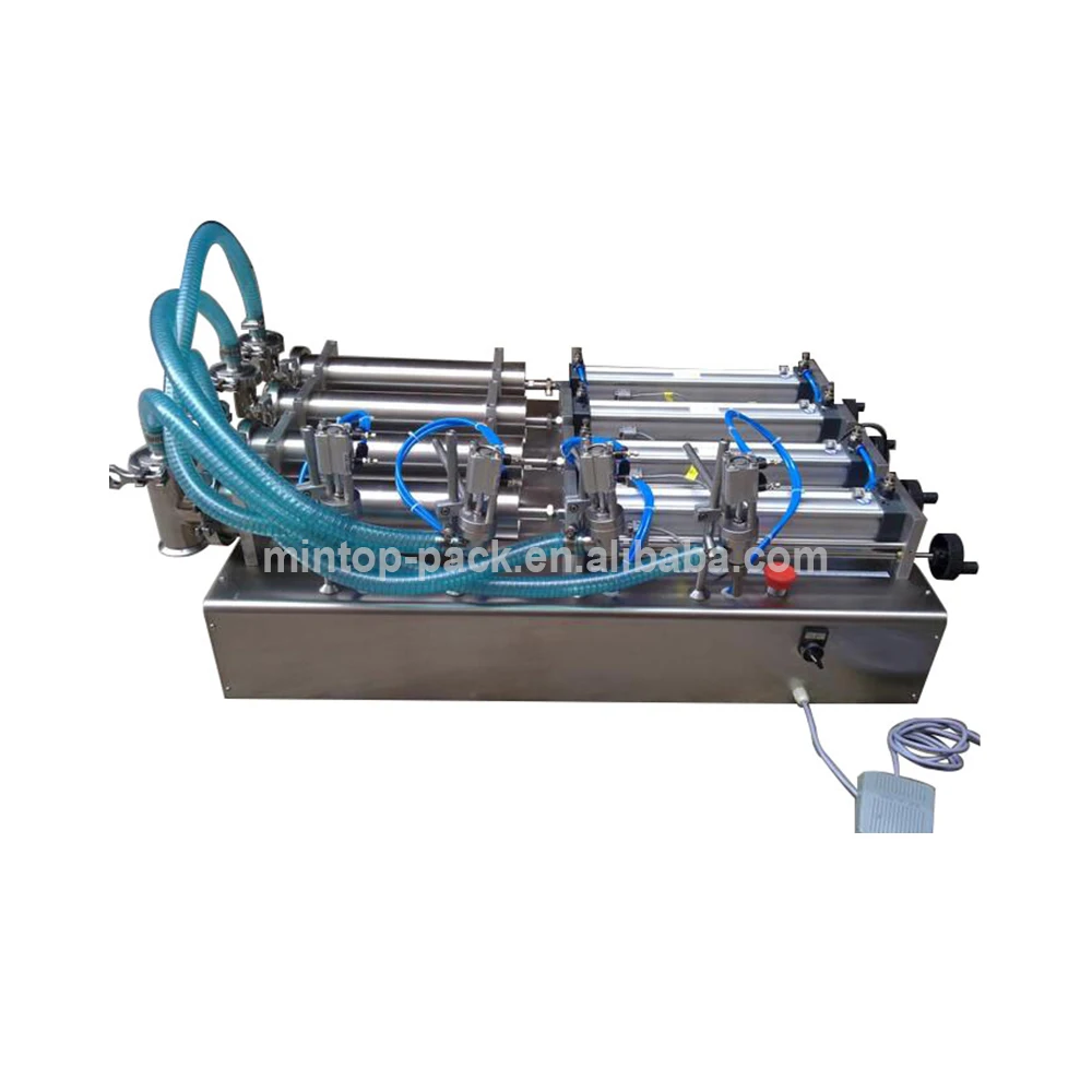 
4 Heads Semi Automatic Liquid Filling Machine With High Quality 