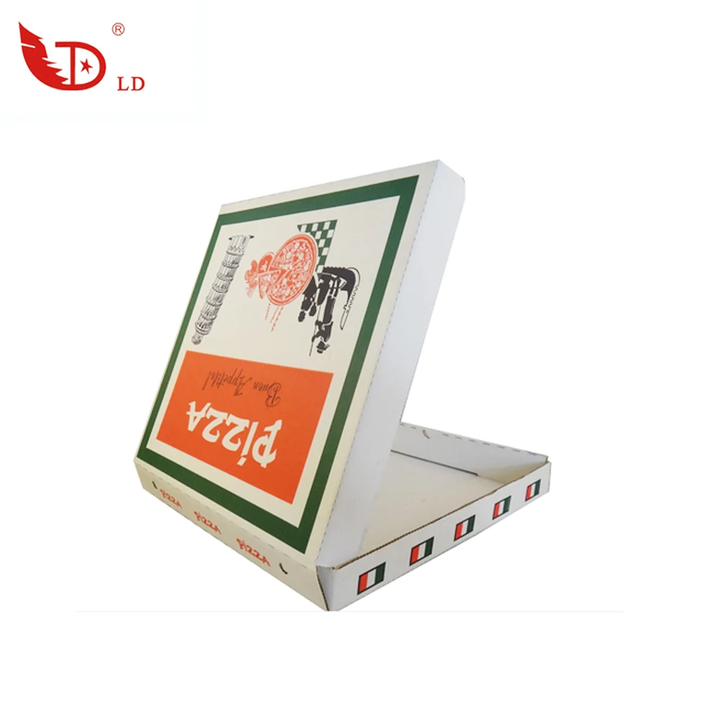 
Octagon cheap different colors pizza box corrugated paper box of pizza for delivery 