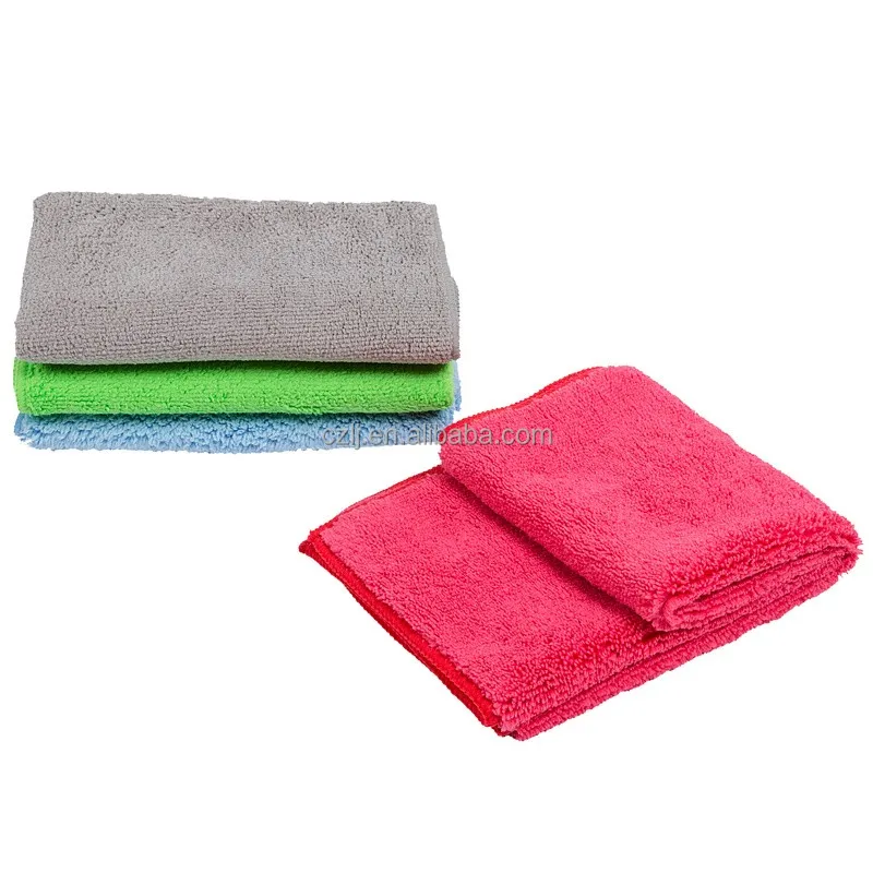 
High Quality Thick & Plush Microfiber Towel 13 inch x 29.5 inch Car Cleaning Dusting Cloth Drying Buffing Polishing Towel 