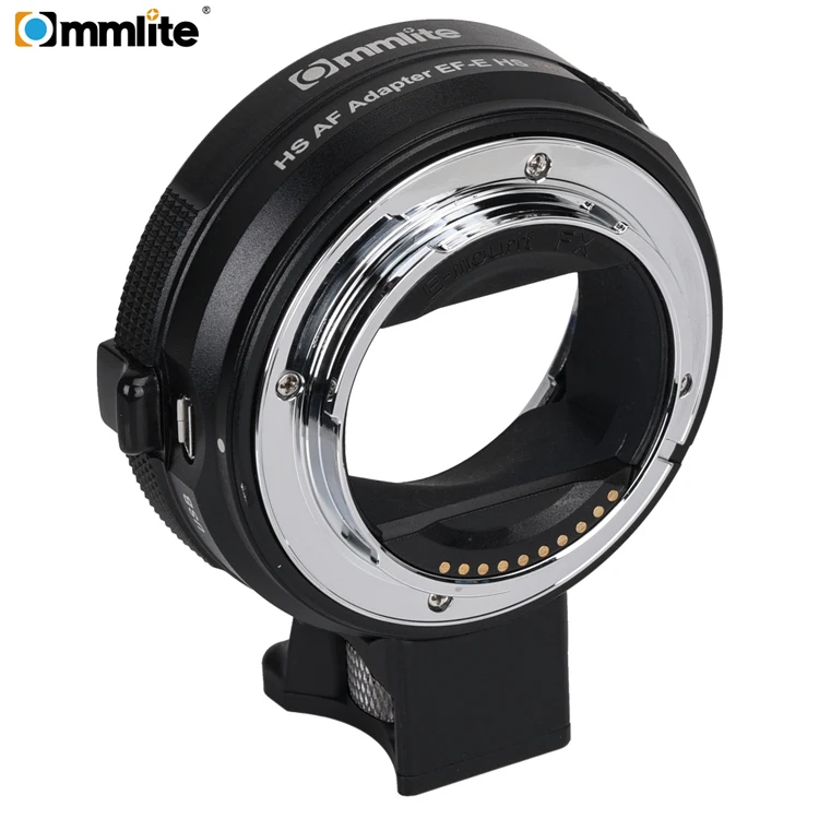 Commlite EF-E HS High Speed Lens Mount Adapter Ring AF for Canon EF/EF-S Lens to Sony A9 A7RIII A7RII A6000
