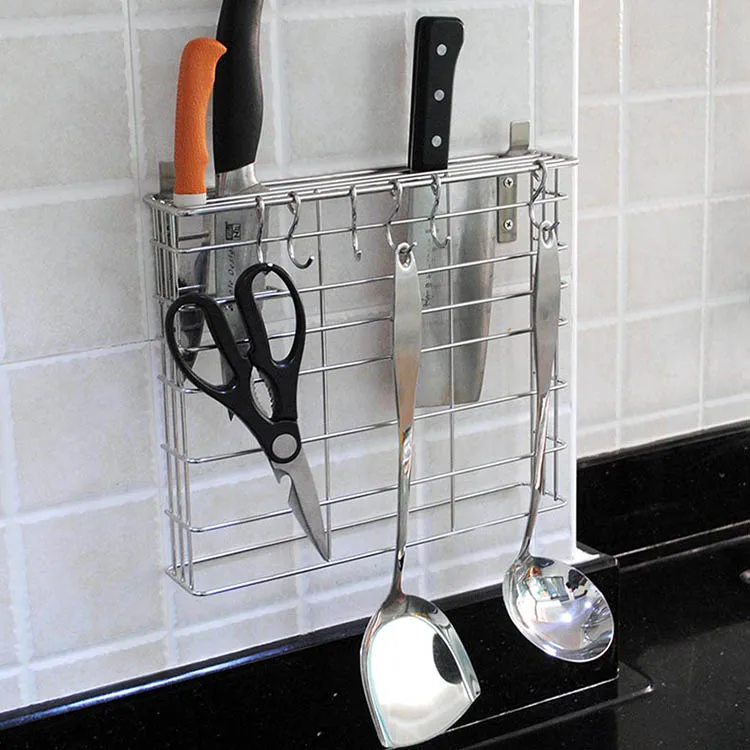 Прямая продажа с фабрики, настенный держатель для кухонных ножей, стеллаж для хранения, держатели для кухонной посуды, стеллажи для разделочной доски