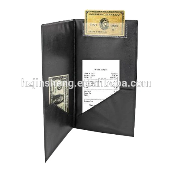 
Guest Check Credit Card Holder Presenter Book Bill Receipt Restaurant 