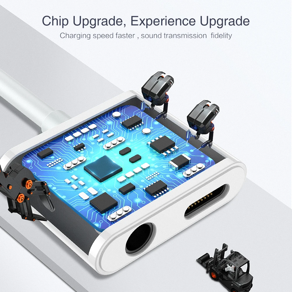 Бесплатная доставка 1 образец OK 2 в 1 для iPhone на 3,5 мм преобразователь зарядного устройства RAXFLY разветвитель телефона зарядный адаптер для прослушивания