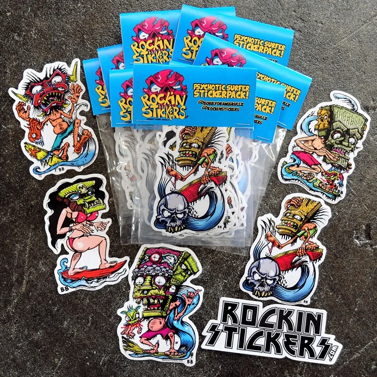 Bulk Custom Stickers Children Cartoon Stickers Product Logo Stickers