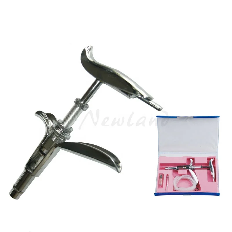 NL102 veterinary automatic syringe high quality brass raw material 1ml-A Continuous injector for veterinary use