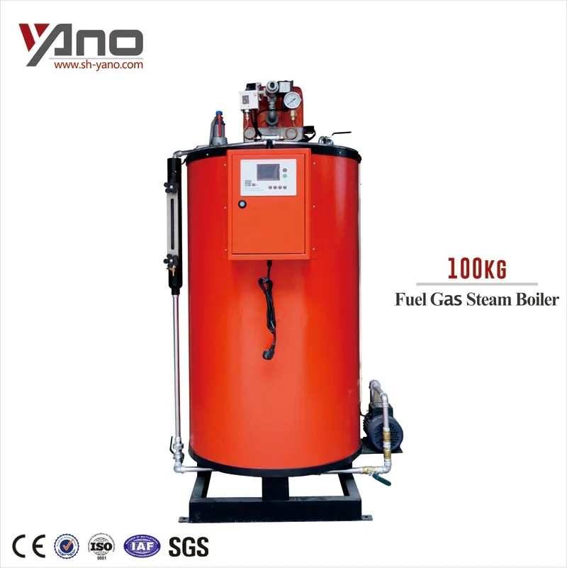New Hot 35-1000Kg/h Coal Gas/ NG/ LPG/Diesel Vertical Steam Boiler