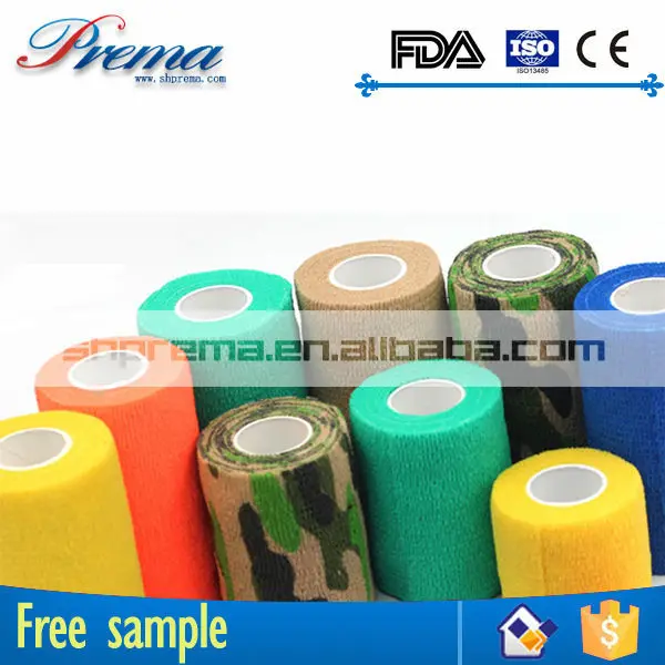 
Shanghai Cohesive Elastic Bandage rayon strapping tape 