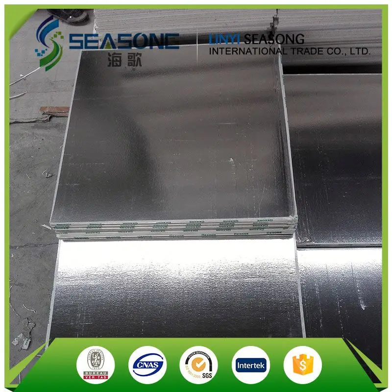 Ламинированный винил Гипсовые Плитки С Алюминиевой Фольгой, подвесные Гипсокартонные Подвесные Потолки