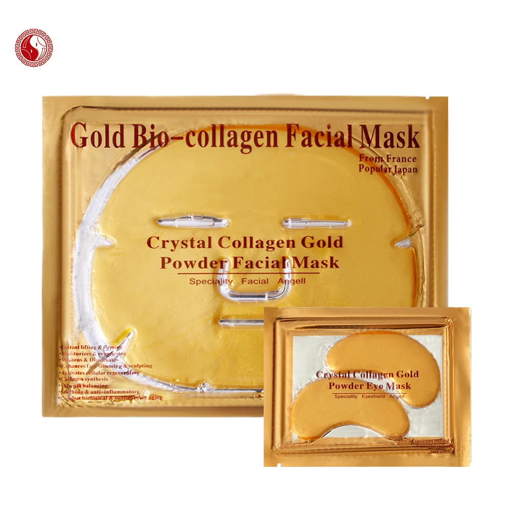 2024 Wholesale Hot Sale Best Quality wholesale Collagen Crystal Korea 24K gold face mask