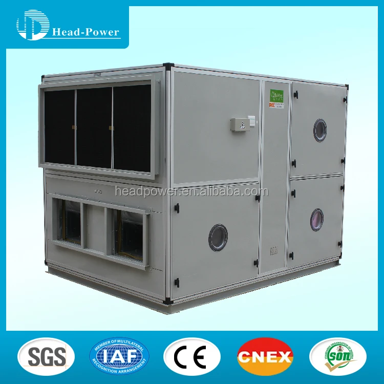 rotor heat exchanger air conditioner type fresh ahu heat recovery