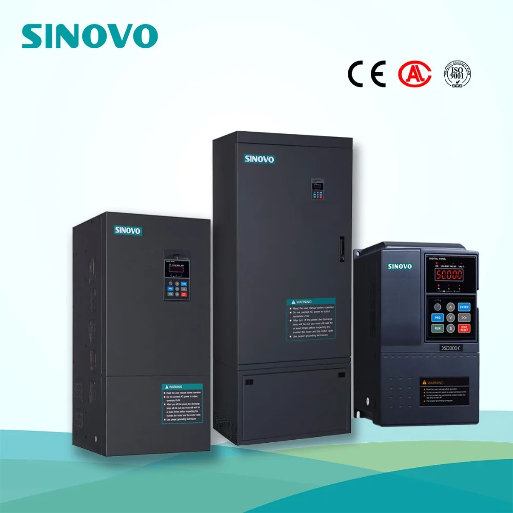 Инвертор 3 фазы 380 В преобразователь частоты VFD/SVC/FVC переменного тока SD300 серии