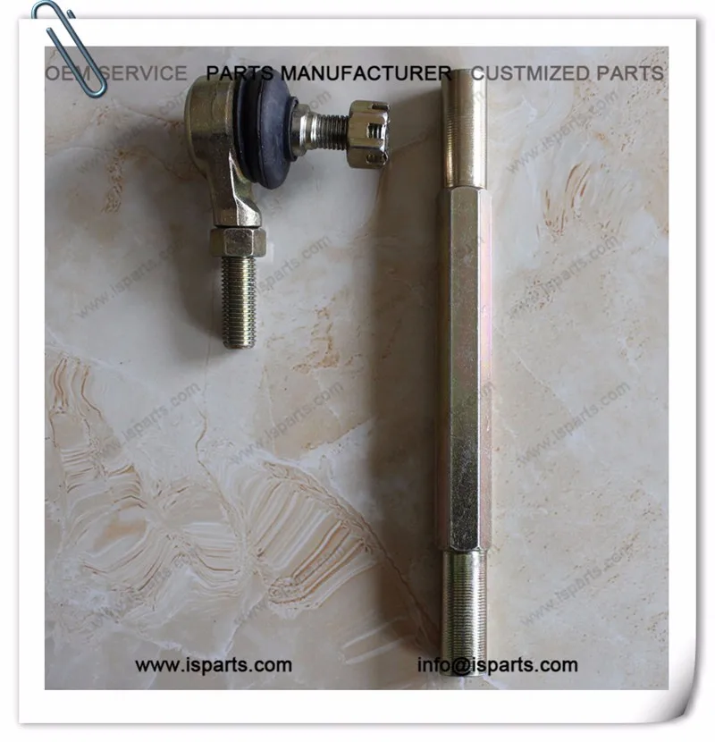 Go Kart 300mm Steering Wheel Kit Tie Rod Rack Adjustable Shaft Package