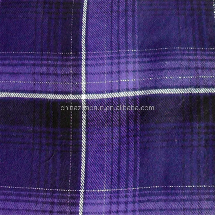 Hot selling  warehouse cheap yarn dyed check fabric for shirt/twill fabric/100% cotton yarn dyed cut piece