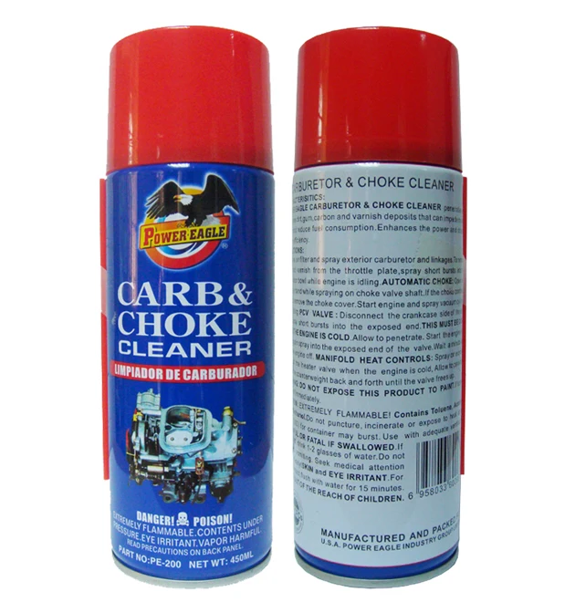 Hot Selling Wholesale Deeply Cleaning Car Carburetor Cleaning Carb And Choke Cleaner 450ml