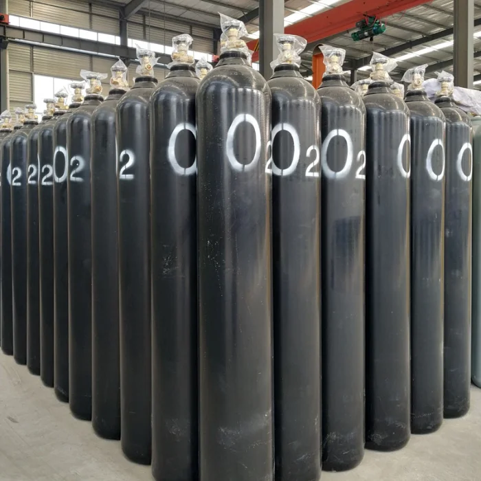 50 liter oxygen cylinder refill with O2 gas with  working pressure 150 bar