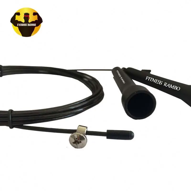 RAMBO Superior Adjustable Skipping Exercise Green Speed Jump Rope