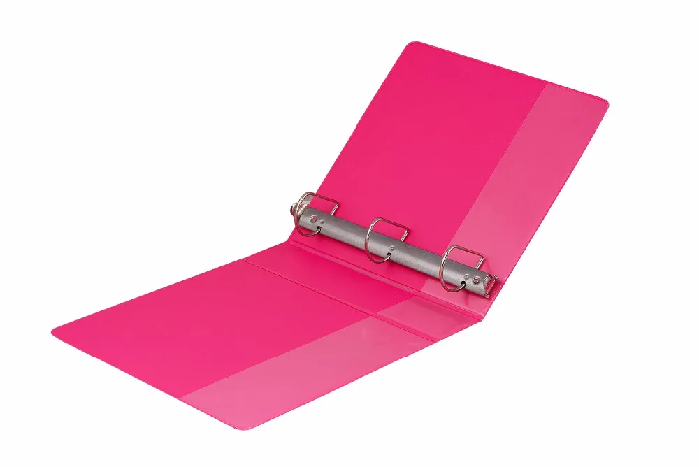Factory Price PVC Ring Binder 3-D Ring  Cardboard Binder Letter Size Paper Holder