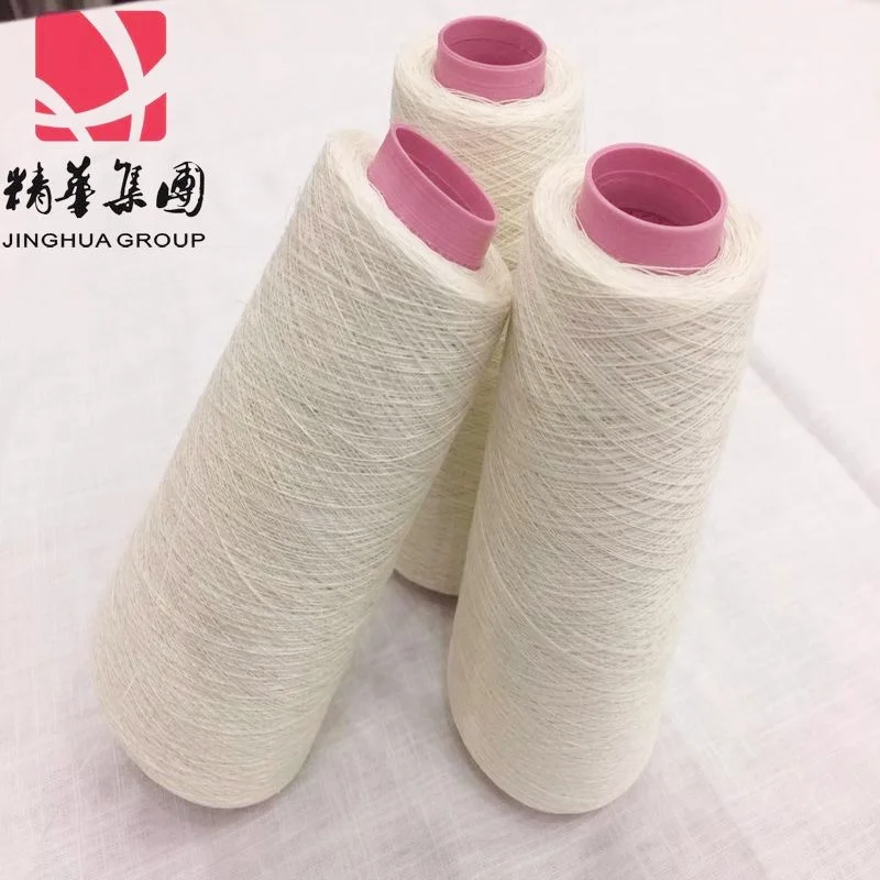 
100% Linen Long fiber 15NM/1 High quality semi bleached , free sample 