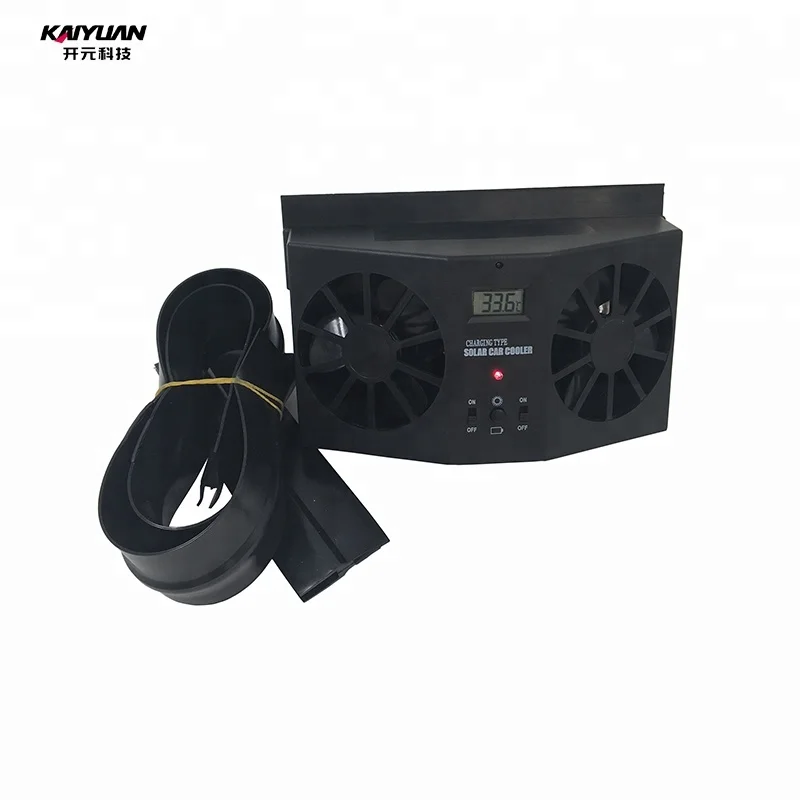 Good car interior mini portable car airconditioner Solar Car Fan