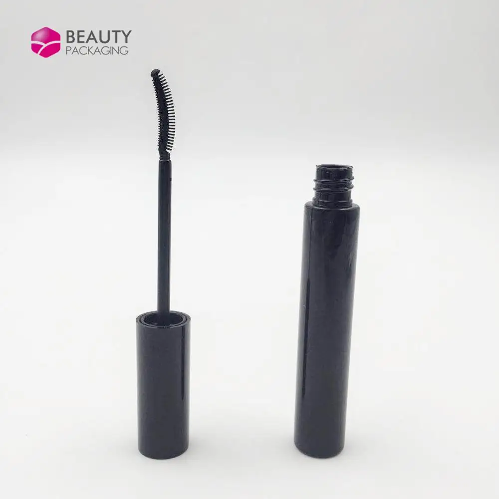 5ML mini Empty Plastic Mascara Tube Packaging With Silicone Brush