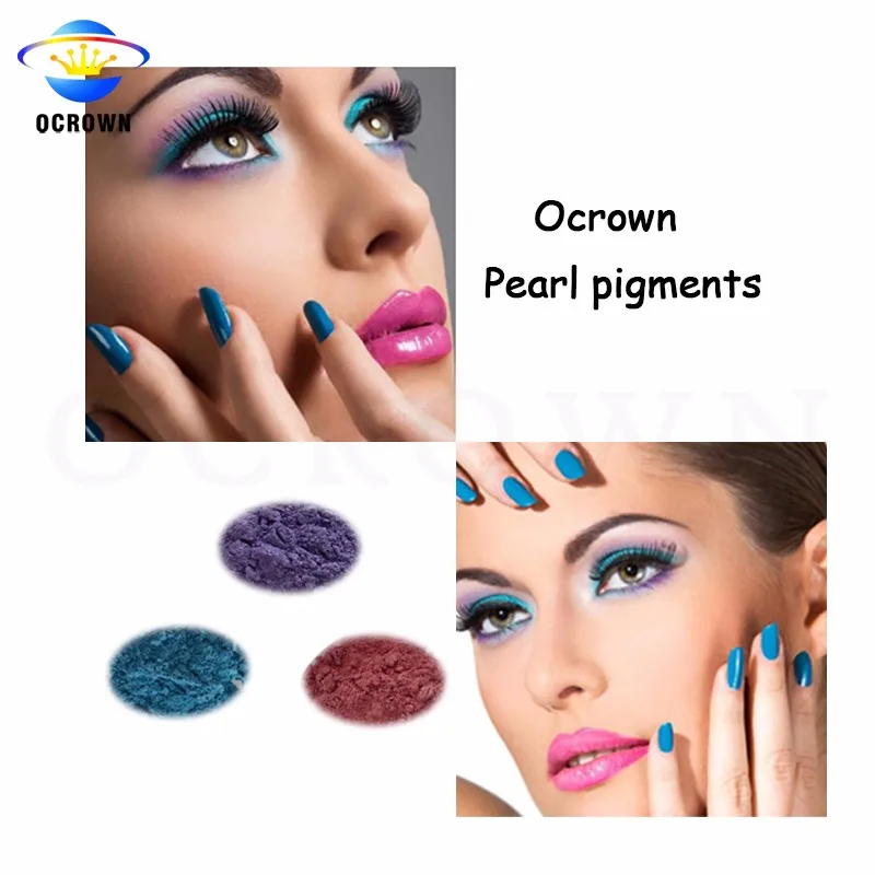 Candy Colors Pearl Pigment Eye Shadow Powder Metal Luster Car Paint Plastic Coating Pigment