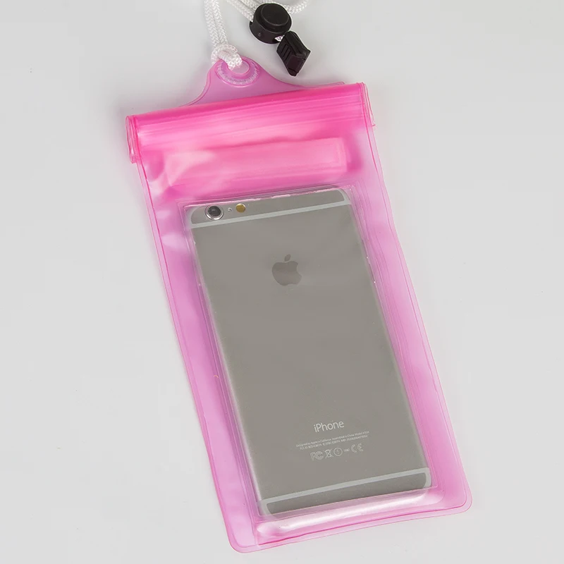 Mobile Phone Waterproof Bag Transparent Protective Case Touch Screen Universal Swimming Waterproof Bag