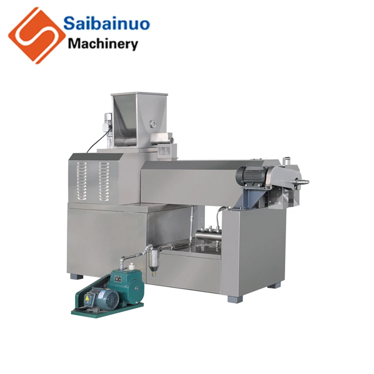 full automatic puffed rice cracker making machine