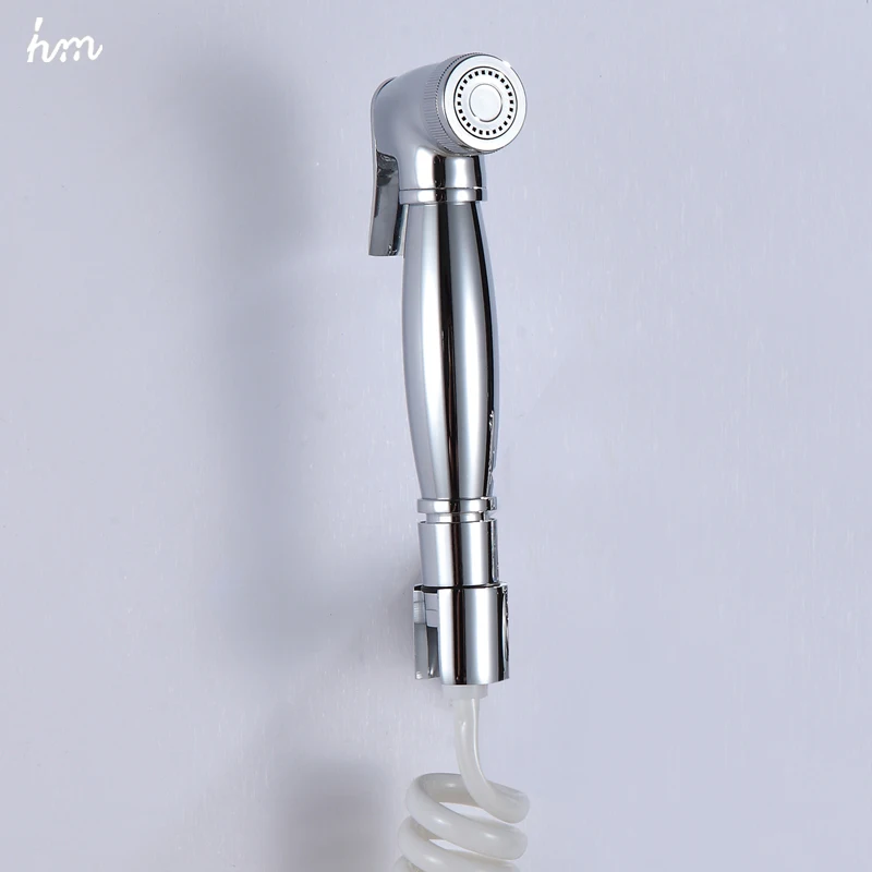 
Portable Wall Mounted High Pressure Toilet Nozzle Bidet Mixer Tap Spray Gun Faucet Set 