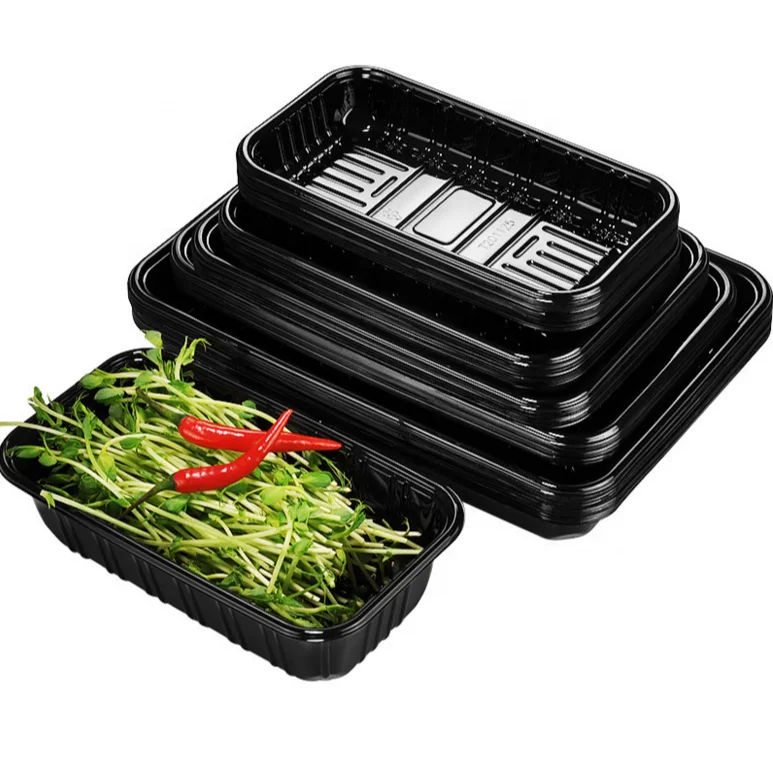 Foam  Plastic Disposable Frozen Food Tray