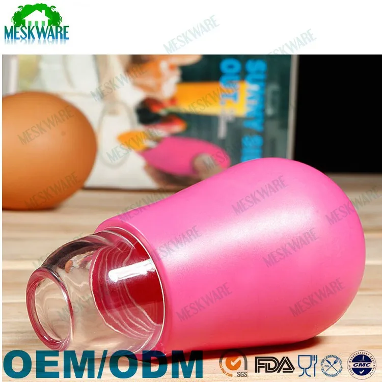LFGB standard easy to use yolk fish silicone egg separator