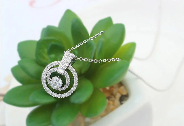 
Fantasy jewelry necklaces gold jewellery zircon kolye new gold chain design for men eternal classical love jewelry necklace 