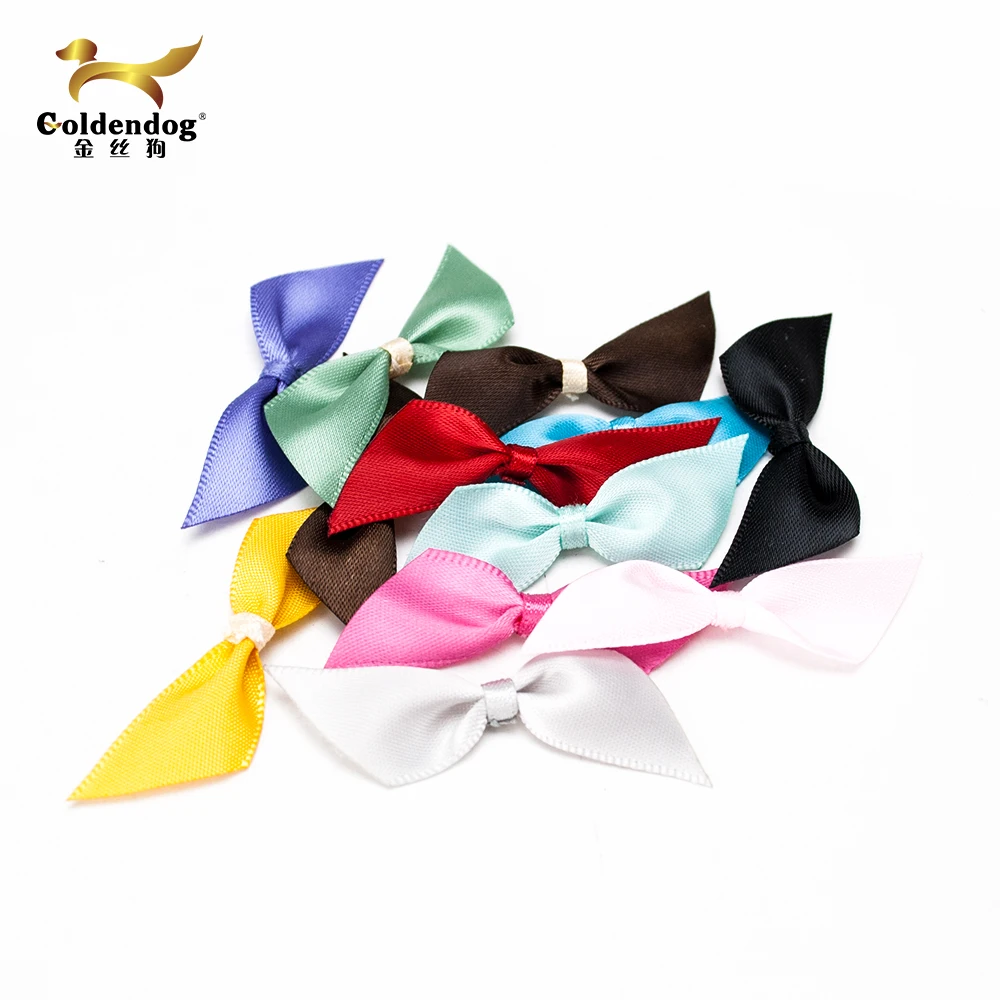 Custom high quality girls underwear sex satin ribbon bow for women