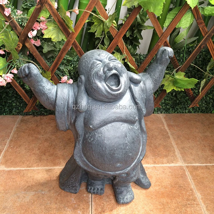 Смеясь Майтрейя небольшие каменные статуи Будды