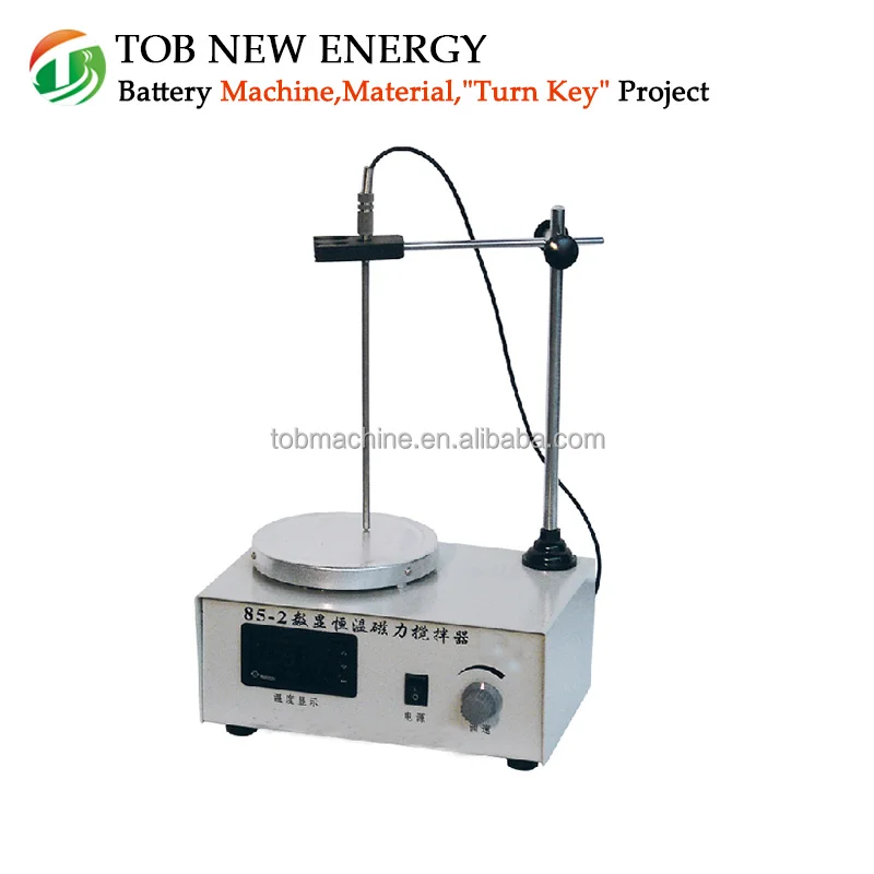 Лаборатория Магнитная Мешалка с Подогревом Пластины для Литиевая Батарея Материалов Смешивания