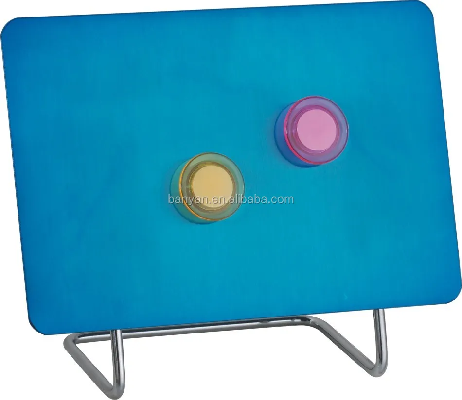 
Office And School Desk Use Small Stainless Steel Magnetic Message Board 