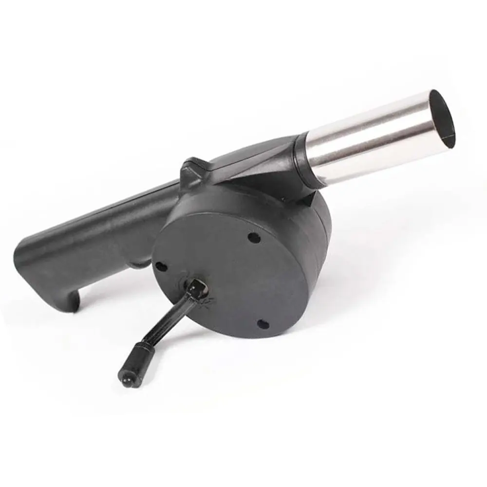 Outdoor Fan Air Blower Barbecue Fire Bellows  Crank Tool,  Mini Fan Air Blower