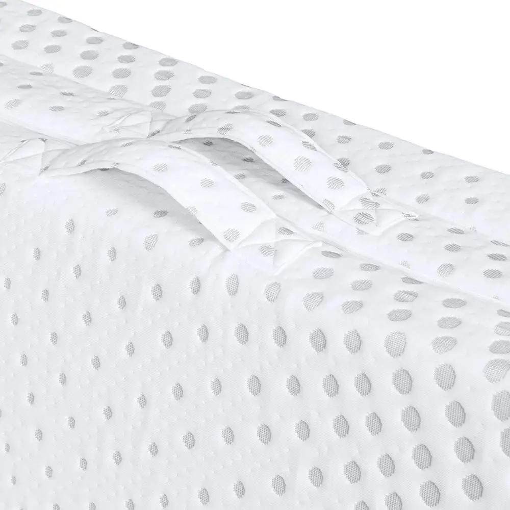 Hot Selling Portable 3in Queen Size Folding Memory Foam Gel Mattress Topper  With Removable Cover