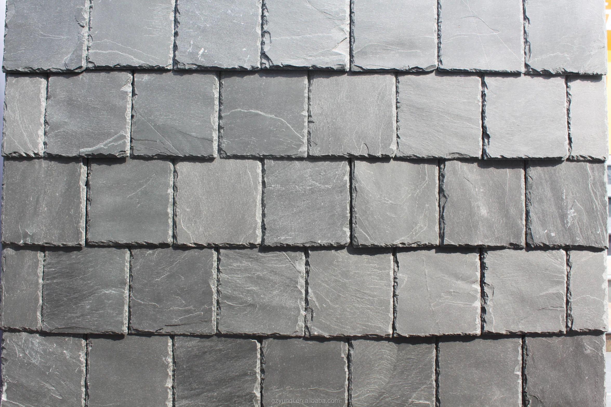 Chinese Factory decoration roofing slate Black slate tiles for roof slate price