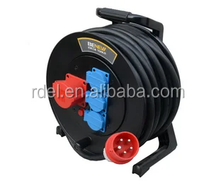 
Garden Extension Cable on Drum 20 mt Connectors, European 2 Pin Great for Gardening, Anti Cross CABLE 2 X 1.5 mm 