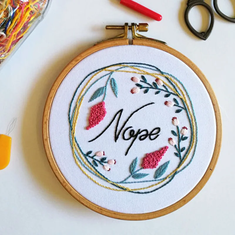 
cross stitch thread embroidery FLOWER Multi Patterns Chinese hoop Embroidery 