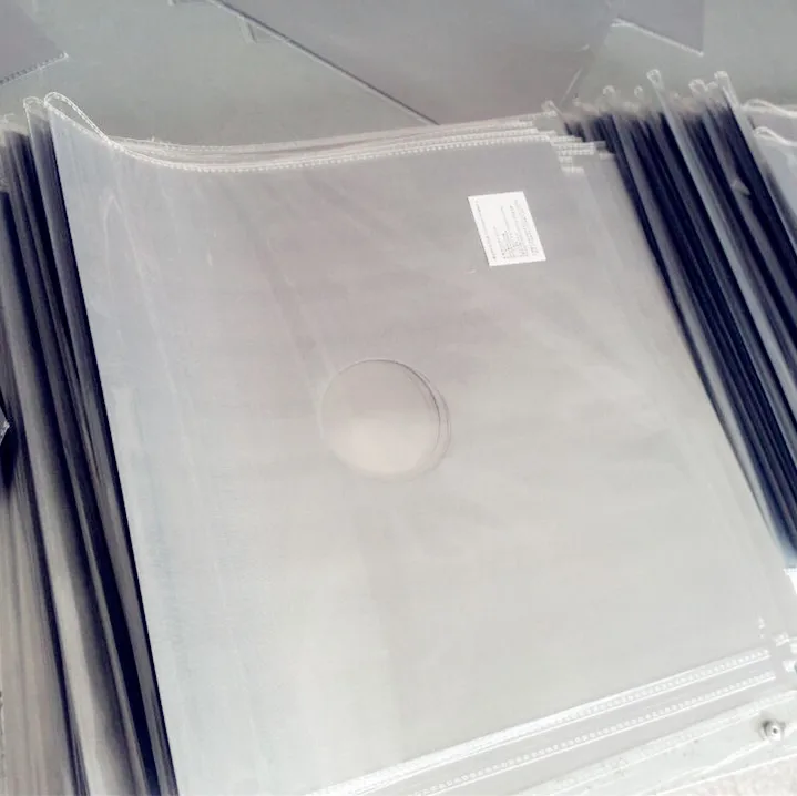 Set of 4 Silver Gas Liner 27*27cm Non-stick Gas Range Protectors