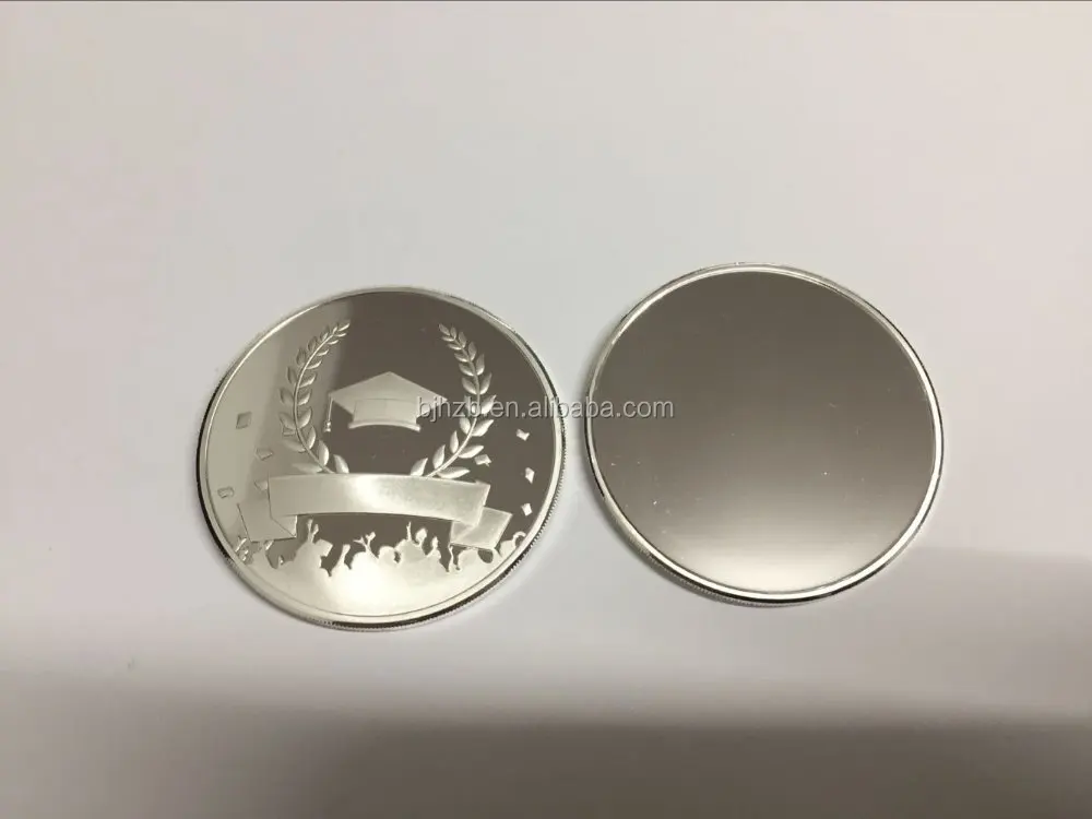 custom dragon design silver coin with wood box packing