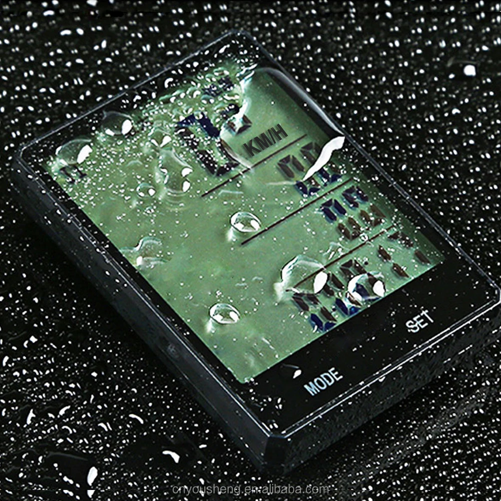 ys 606C wireless bicycle computer cycling computer with bracket with handle waterproof  2.8 inch large screen