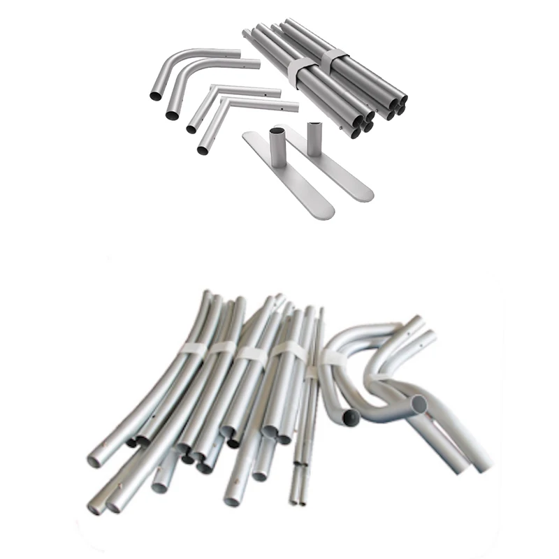 New Portable Aluminum Advertising Booth Tension Fabric Tube Banner Stand