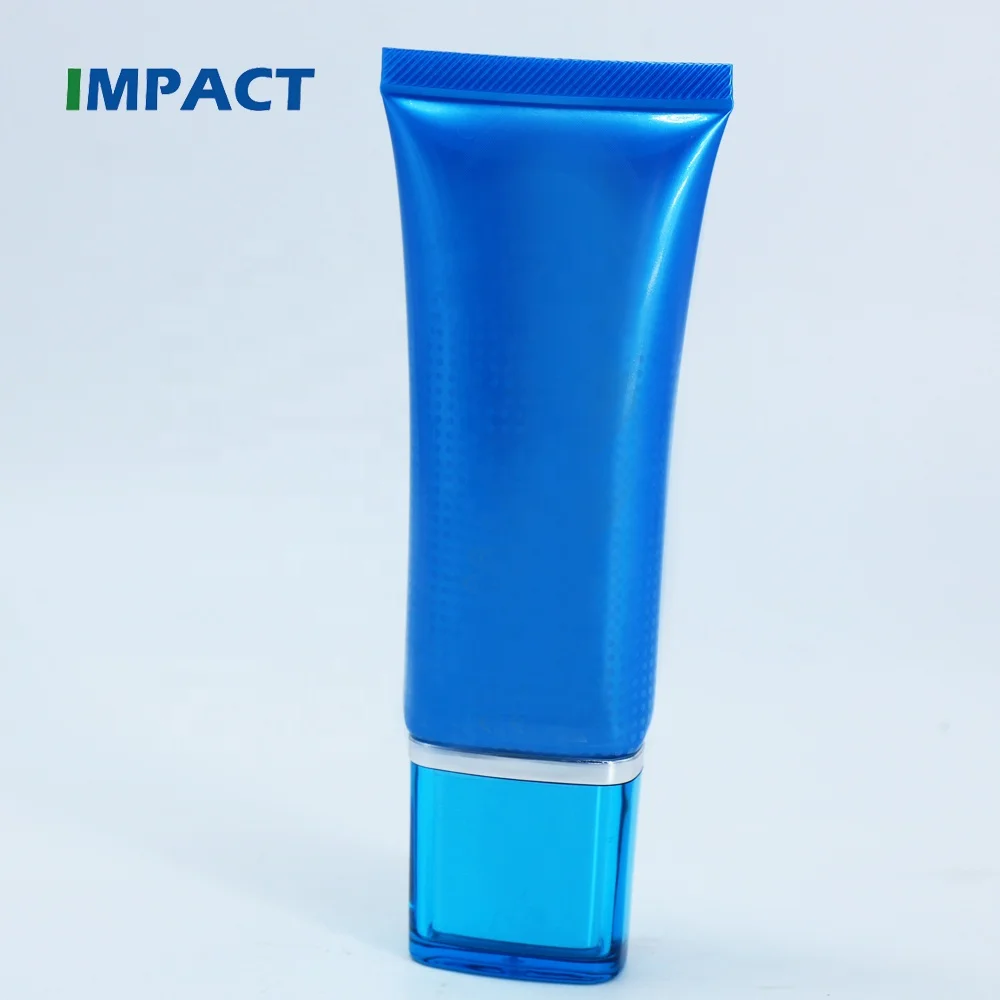 30 ml 50 ml 100 ml Oval Sun Cream Flat Cosmetic Plastic Tube