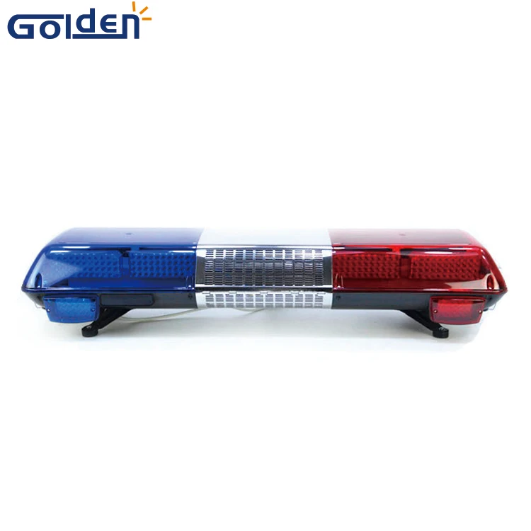 OEM LED strobe flashing military police patrol car roof streethawk lightbar with speakers