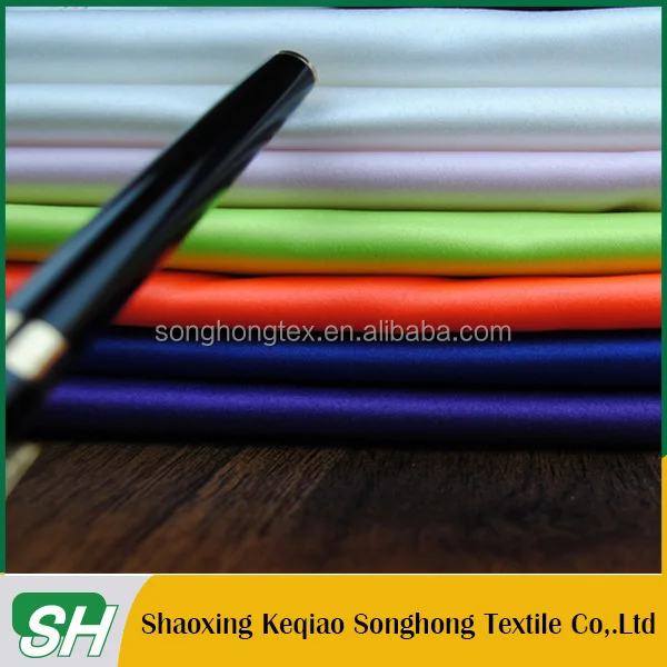 Китай keqiao поставщик атласа халат для одежды подкладка