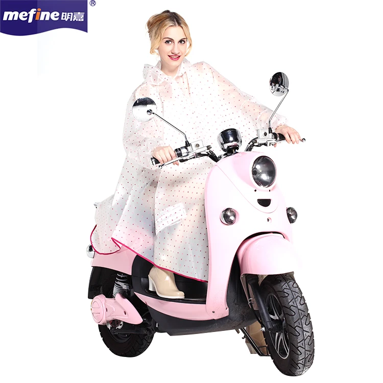 Customized Logo Fashion Outdoor Plastic Adult Raincoat Motorcycle Waterproof Adults Bicycle Raincoat